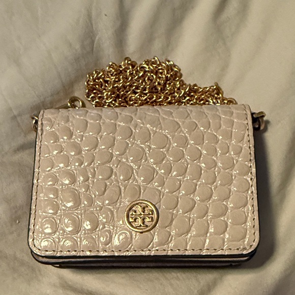 TORY BURCH Walker Nano Embossed Leather Chain
Wallet/Crossbody Bag - Picture 2 of 10